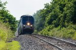 Amtrak's eastbound Texas Eagle approaches County Road 348 